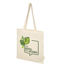 Sac fourre-tout en coton biologique Orissa 100 g/m² GOTS  publicitaire