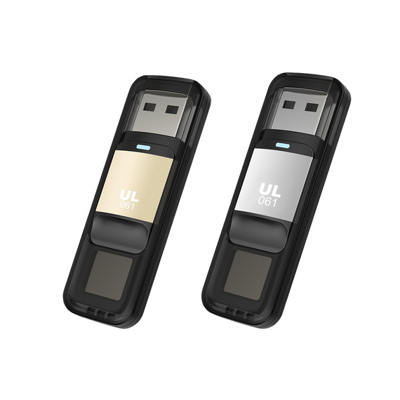 Clé USB publicitaire biométrique reconnaissance empreinte digitale Biometrics