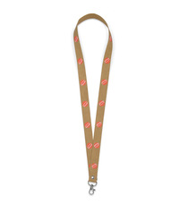 Lanyard en papier Kraft publicitaire