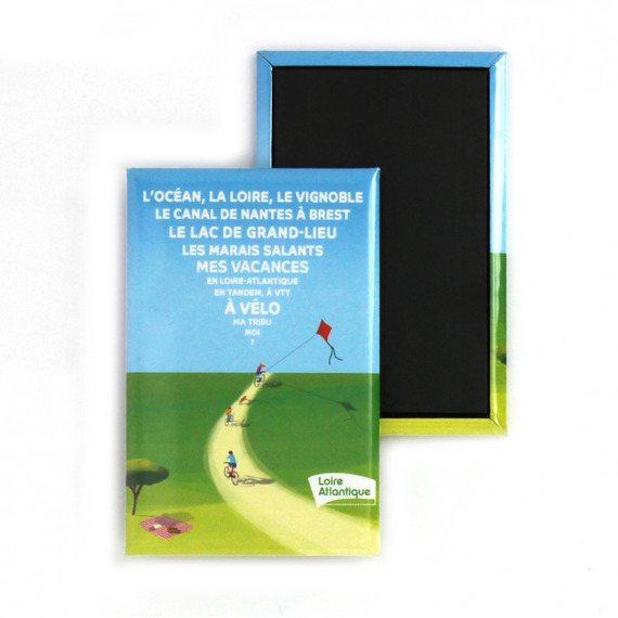 Magnet bouton publicitaire