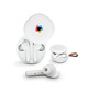 Ecouteurs compatible Bluetooth® publicitaires sans fil
