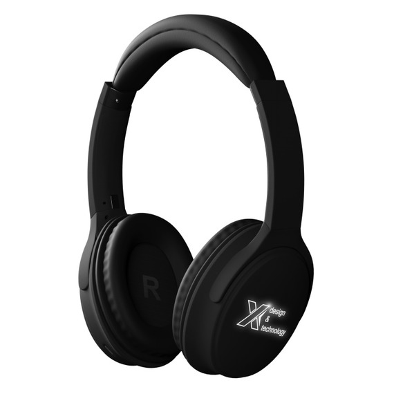 Casque bluetooth 5.0 publicitaire logo lumineux SCX design