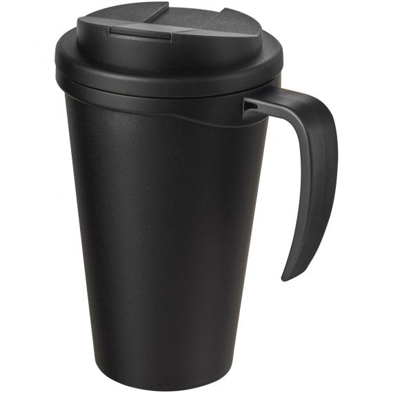 Mug isolant Americano® grande 350 ml avec couvercle anti fuites publicitaire