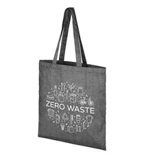 Sac shopping en coton recyclé publicitaire 210 gr/m² Pheebs