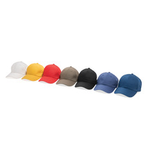 Casquette 6 panneaux en coton recyclé 280gr IMPACT publicitaire Casquette 6 panneaux en coton recyclé 280gr IMPACT publicitaire