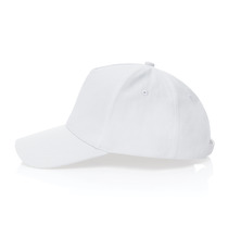 Casquette 5 panneaux en coton recyclé 280gr IMPACT publicitaire