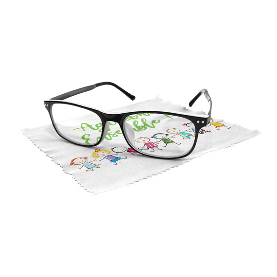 Lingette Microfibre pour Lunettes personnalisée avec vos photos et