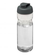 Bouteille publicitaire de sport H2O Base® 650 ml à clapet Made in Europe