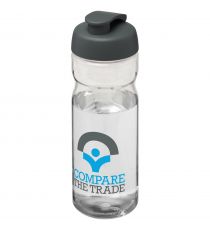 Bouteille publicitaire de sport H2O Base® 650 ml à clapet Made in Europe