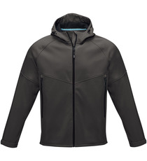 Veste publicitaire softshell recyclée homme Coltan Veste publicitaire softshell recyclée homme Coltan