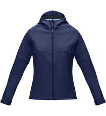 Veste publicitaire softshell recyclée femme Coltan