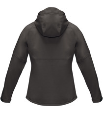 Veste publicitaire softshell recyclée femme Coltan