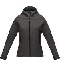 Veste publicitaire softshell recyclée femme Coltan