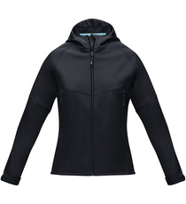 Veste publicitaire softshell recyclée femme Coltan