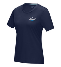 T-shirt publicitaire Azurite bio GOTS manches courtes femme T-shirt publicitaire Azurite bio GOTS manches courtes femme