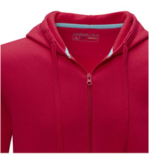 Sweat publicitaire full zip à capuche Ruby bio GOTS et recyclé GRS homme