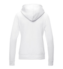 Sweat publicitaire full zip à capuche Ruby bio GOTS et recyclé GRS femme