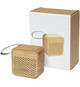 Haut-parleur publicitaire Bluetooth® Arcana en bambou