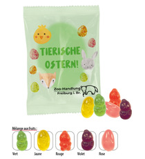 Mini Poussins Haribo personnalisable