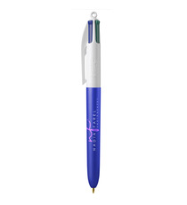 Stylo 4 couleurs publicitaire BIC® Glacé