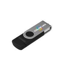 Clé USB publicitaire avec fiche type C USB Stick Twister-C