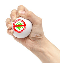 Balle anti-stress Globe - Capkdo Objet publicitaire