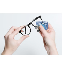 Essuie-verre original de poche personnalisé pour écrans et lunettes fabriqué en France