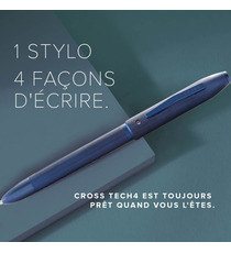 Stylo publicitaire Cross Multifonctions 4 en 1 Tech4