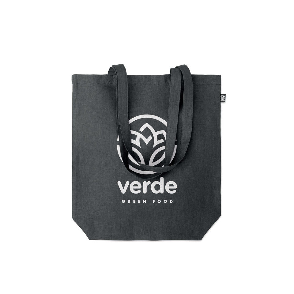 Sac shopping publicitaire en tissu 100% chanvre