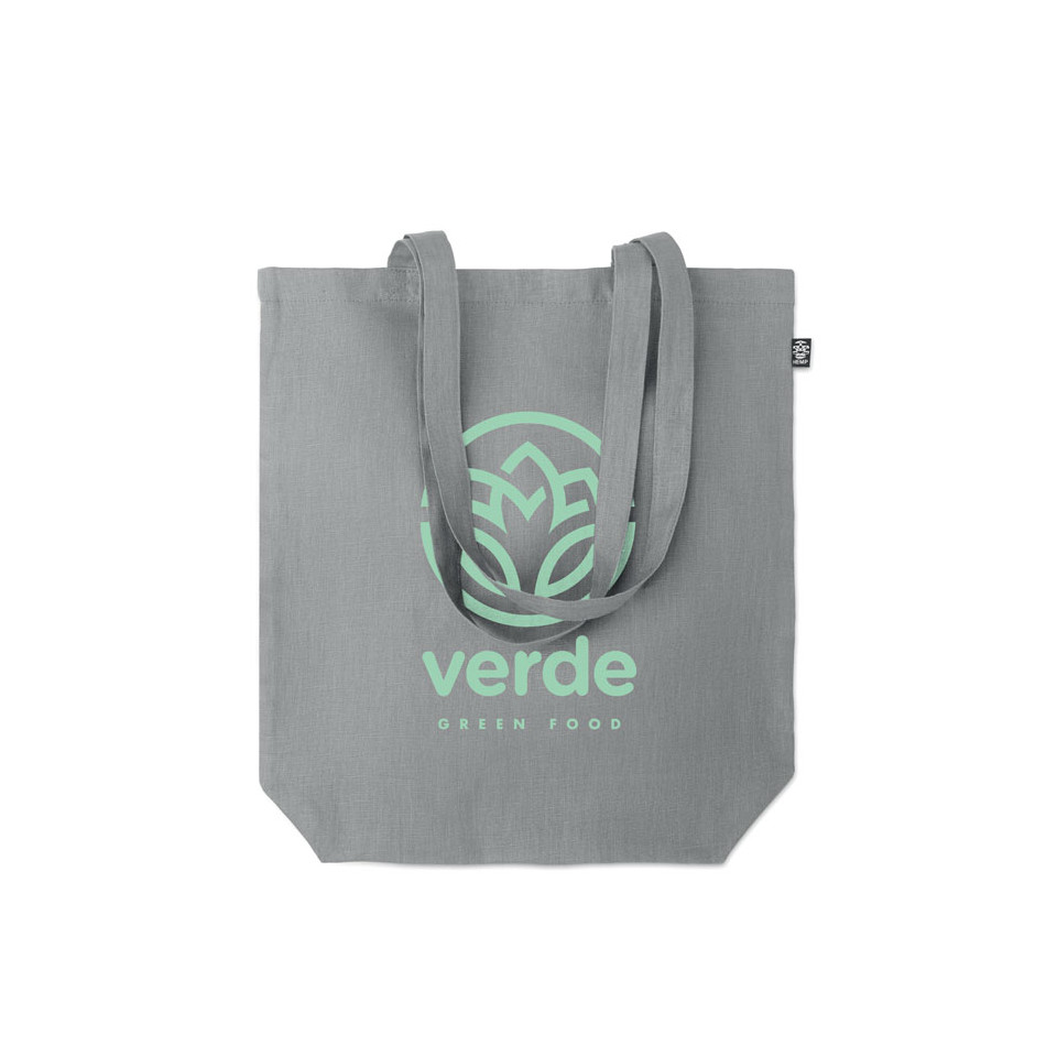 Sac shopping publicitaire en tissu 100% chanvre