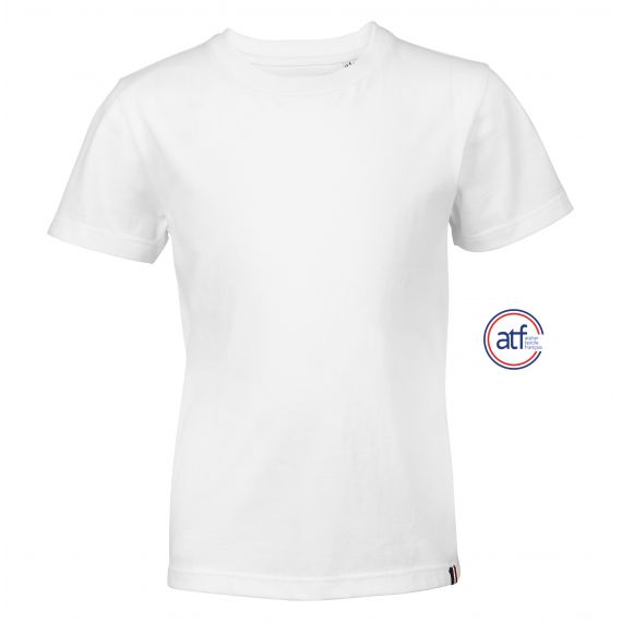 Tee-shirt publicitaire enfant col rond 100% coton peigné Made in France Tee-shirt publicitaire enfant col rond 100% coton peigné Made in France