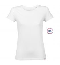 Tee-shirt publicitaire Femme col rond 100% coton peigné Made in France