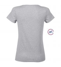 Tee-shirt publicitaire Femme col rond 100% coton peigné Made in France
