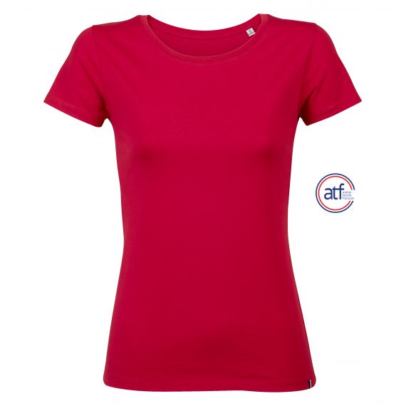 Tee-shirt publicitaire Femme col rond 100% coton peigné Made in France