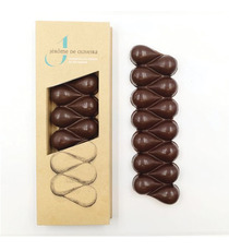 Tablettes de chocolat noir caramel beurre salé publicitaires France de Jérôme De Oliveira