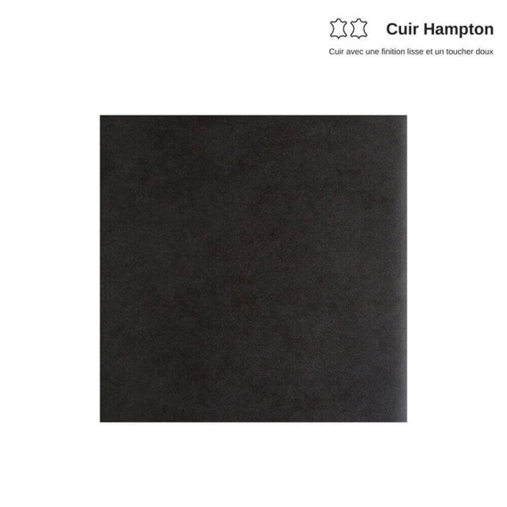 Porte carte grise personnalisé haut de gamme en cuir Hampton