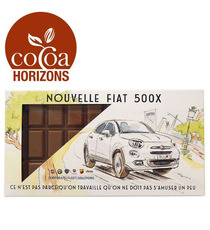 Tablettes en chocolat personnalisables étui carton 100g