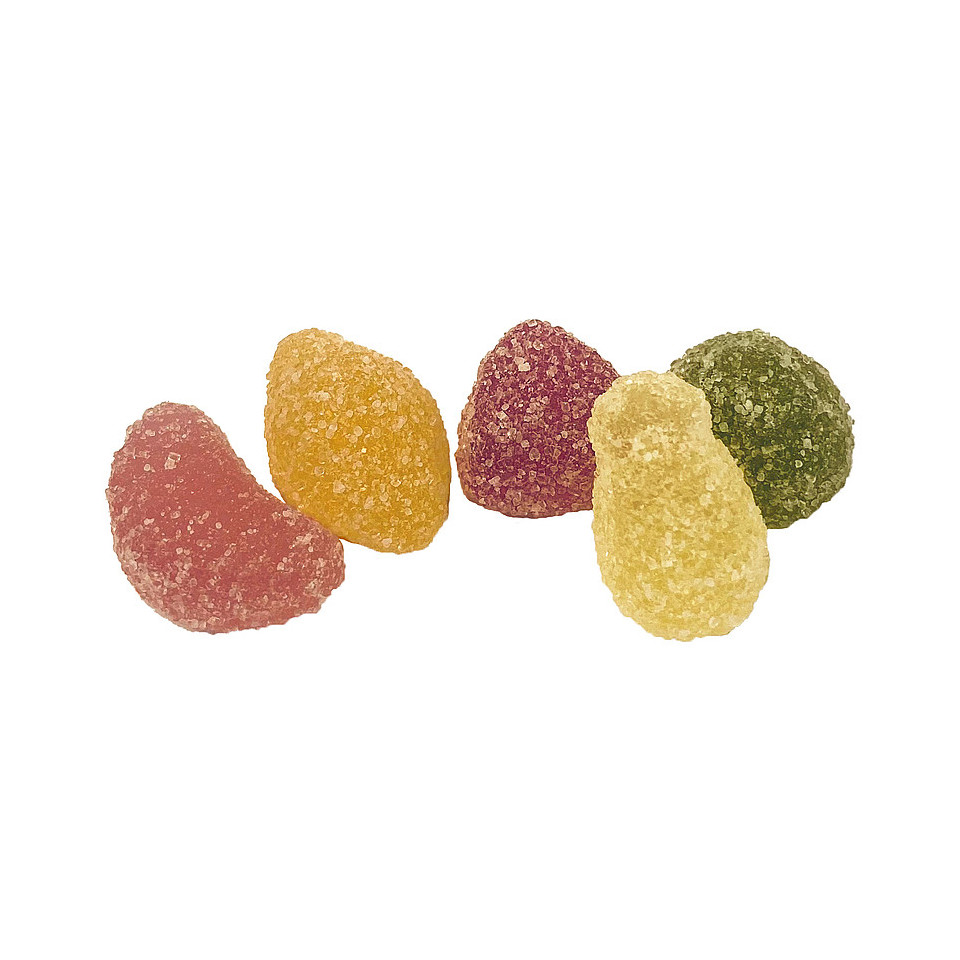 Bonbons BIO publicitaires Fruits acidulés Vegan