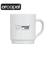 Mug publicitaire à thé blanc 29cl ARCOPAL fabriqué en France