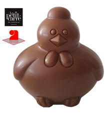 Poule en chocolat de Pâques publicitaire fabriqué en France 30g