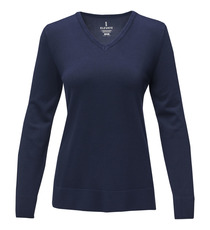 Pull publicitaire col en V Stanton pour femme