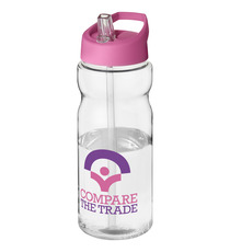 Bouteille publicitaire de sport H2O Base® 650 ml à clapet goulot Made in Europe Bouteille publicitaire de sport H2O Base® 650 ml à clapet goulot Made in Europe