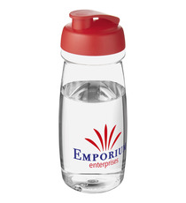 Bouteille publicitaire de sport H2O Pulse® 600 ml à clapet Made in Europe Bouteille publicitaire de sport H2O Pulse® 600 ml à clapet Made in Europe