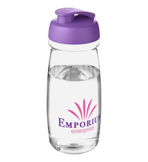 Bouteille publicitaire de sport H2O Pulse® 600 ml à clapet Made in Europe Bouteille publicitaire de sport H2O Pulse® 600 ml à clapet Made in Europe