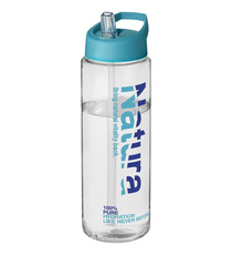 Bouteille de sport H2O Vibe 850 ml avec couvercle à  bec verseur publicitaire