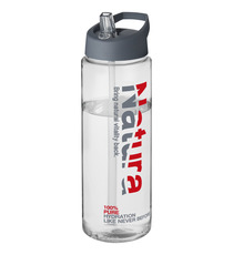 Bouteille de sport H2O Vibe 850 ml avec couvercle à  bec verseur publicitaire