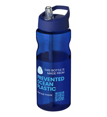 Bouteille de sport H2O Eco 650 ml avec couvercle à  bec verseur publicitaire