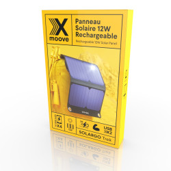 Panneau publicitaire solaire pliable Solargo Trek