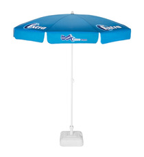 Parasol publicitaire personnalisé rond 1.80 mètres