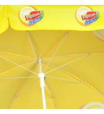 Parasol publicitaire personnalisé rond 1.80 mètres